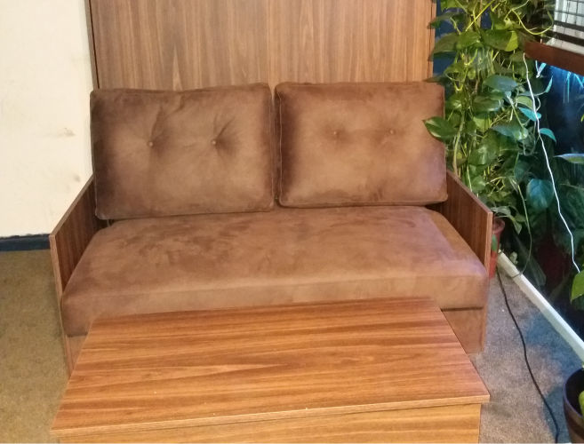 Upholstery Tan Brown Velvet