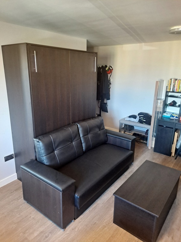 SWB Black Leather storage armrests website